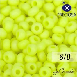 Rokajl Preciosa 8/0 žltá NEON 10g (16002_8)